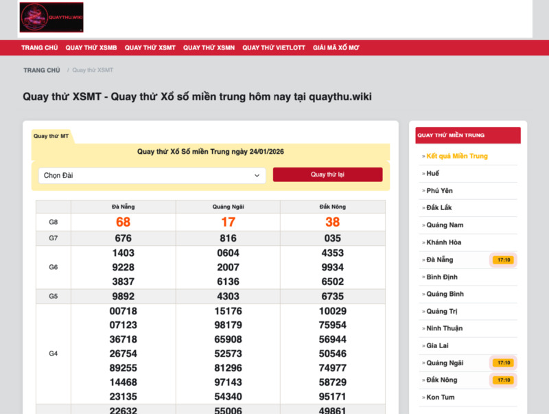 Bí quyết quay thử thông minh giúp chọn số hiệu quả hơn