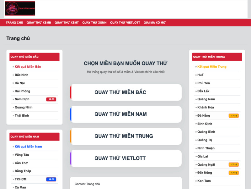 Quay thử xổ số giúp mô phỏng kết quả và giải trí trước giờ quay