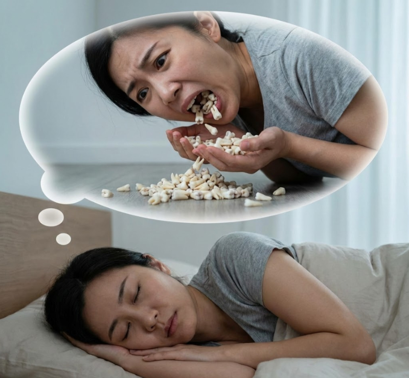 Mơ rụng răng cửa liên quan danh tiếng và các mối quan hệ