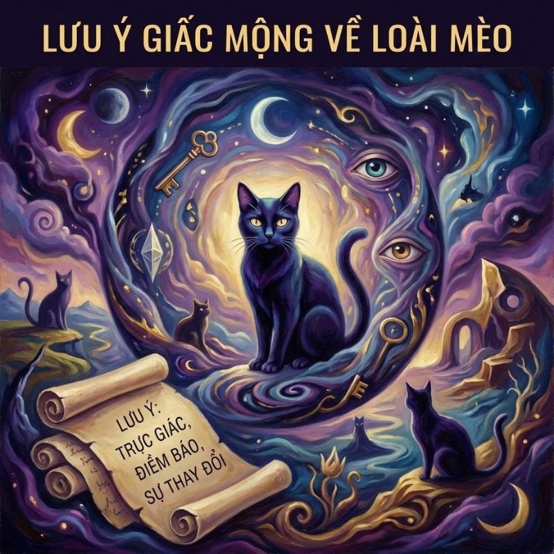 4. Những lưu ý khi gặp giấc mộng về loài mèo Việc giải mã giấc mơ không thể rập khuôn mà cần xét đến nhiều yếu tố ngoại cảnh và nội tâm. Để hiểu đúng thông điệp mà tiềm thức muốn gửi gắm, người mơ cần lưu ý những điểm sau đây.  Thứ nhất, thời điểm diễn ra giấc mơ có ảnh hưởng đến độ linh nghiệm. Những giấc mơ xuất hiện vào rạng sáng thường mang tính dự báo cao hơn so với những giấc mơ chập chờn đầu hôm. Nếu giấc mơ lặp đi lặp lại nhiều lần với cùng một nội dung, đó chắc chắn là một thông điệp mạnh mẽ cần được lưu tâm và giải quyết ngay.  Thứ hai, cảm xúc của người mơ trong giấc mộng đóng vai trò quyết định tính chất lành hay dữ. Cùng là mơ thấy mèo đen, nhưng nếu người mơ cảm thấy vui vẻ, yêu thích thì đó là điềm lành. Ngược lại, nếu cảm giác sợ hãi, hoảng loạn bao trùm thì đó mới là điềm báo rủi ro.  Thứ ba, không nên quá phụ thuộc vào điềm báo để làm ảnh hưởng đến tâm lý đời sống thực. Giấc mơ chỉ là một kênh tham khảo, sự nỗ lực và hành động thực tế của bản thân mới là yếu tố quyết định vận mệnh. Đối với việc chọn số, người chơi cần giữ tâm lý giải trí, quản lý vốn hợp lý và không nên dồn hết tài sản vào một lần cược chỉ vì một giấc mơ.  Cuối cùng, việc ghi chép lại giấc mơ ngay sau khi thức dậy là rất quan trọng. Chi tiết giấc mơ thường trôi đi rất nhanh, việc ghi lại sẽ giúp quá trình tra cứu sổ mơ và luận số tại Quay Thử Wiki trở nên chính xác và hiệu quả hơn.