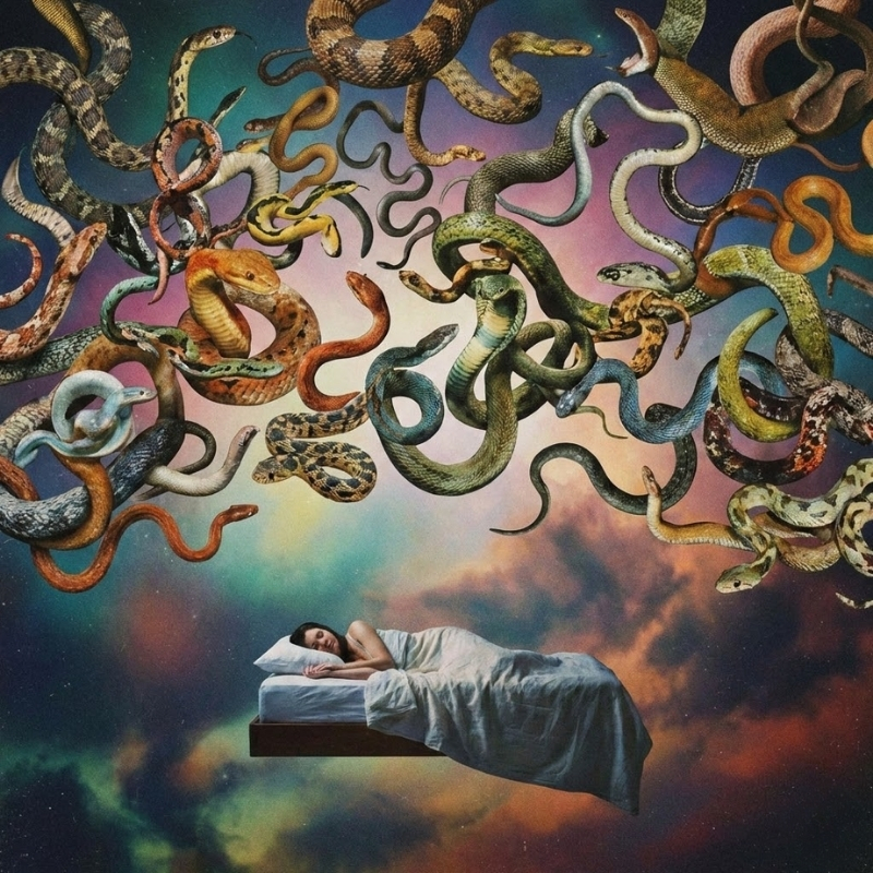 Mơ thấy nhiều rắn phản ánh lựa chọn, tình cảm và biến động
