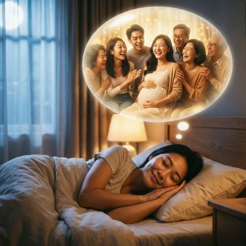 Mơ thấy bầu bé trai hay bé gái báo hiệu tài lộc và gia đạo