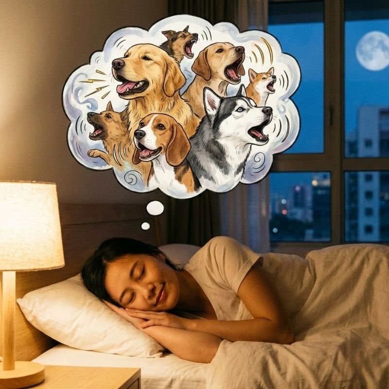 Mơ thấy chó sủa báo hiệu cảnh báo, thị phi hoặc sự công nhận