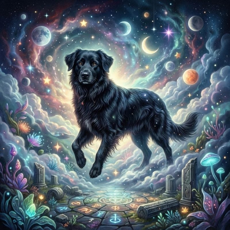 Mơ thấy chó đen báo hiệu bảo vệ hoặc cảnh báo vận đen