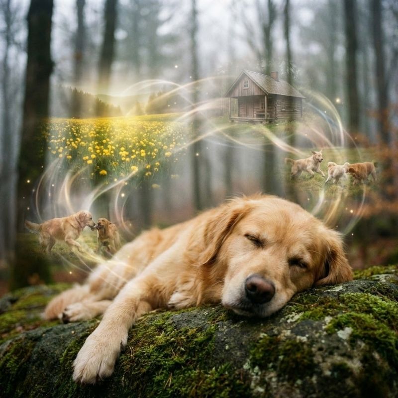 Mơ thấy chó vàng báo hiệu tài lộc và cơ hội kiếm tiền