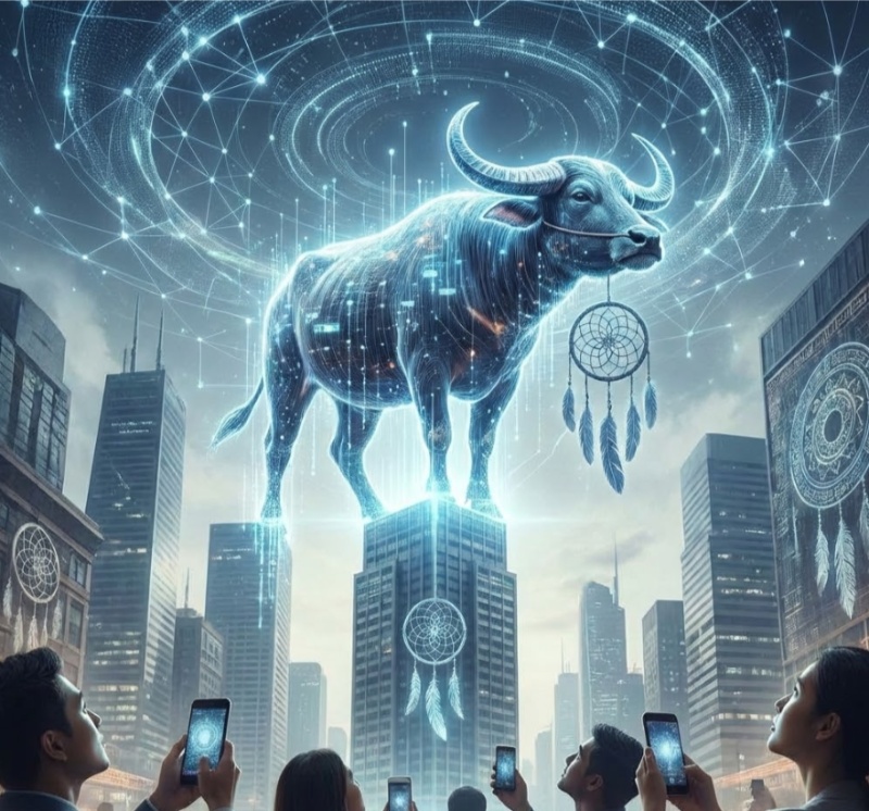 Trâu trong mơ nhắc giá trị kiên trì và nỗ lực