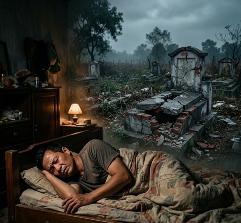 Mơ thấy mồ mả nứt nẻ cảnh báo rạn nứt trong quan hệ