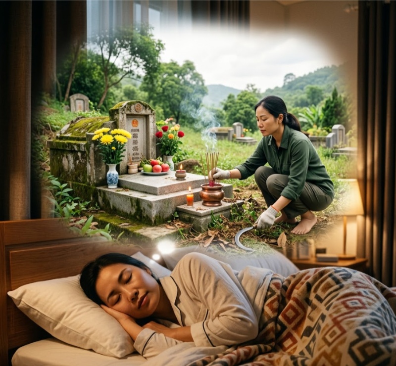 Mơ thấy dọn dẹp tảo mộ báo hiệu khởi đầu mới thuận lợi