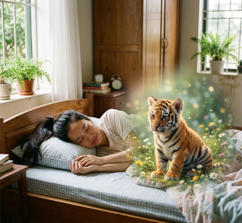 Mơ thấy hổ con báo hiệu khởi đầu mới và cơ hội phát triển