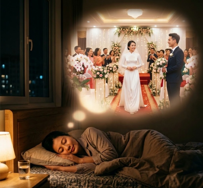 Ý nghĩa giấc mơ thấy chính mình bước vào hôn lễ