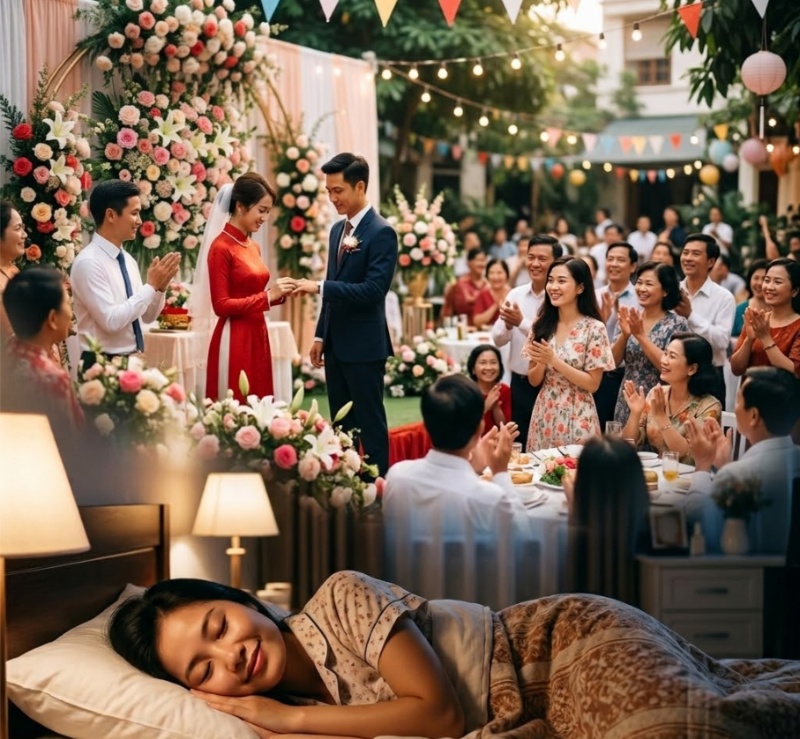 Ý nghĩa giấc mơ dự đám cưới của người lạ