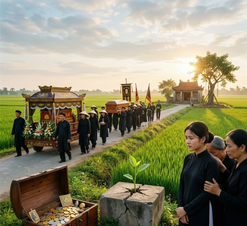 Mơ thấy đám ma thường báo hiệu sự kết thúc và khởi đầu