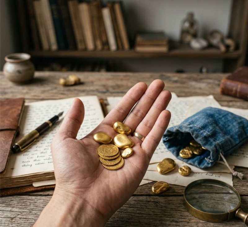 Mơ thấy vàng thường liên quan tài lộc và thay đổi tích cực