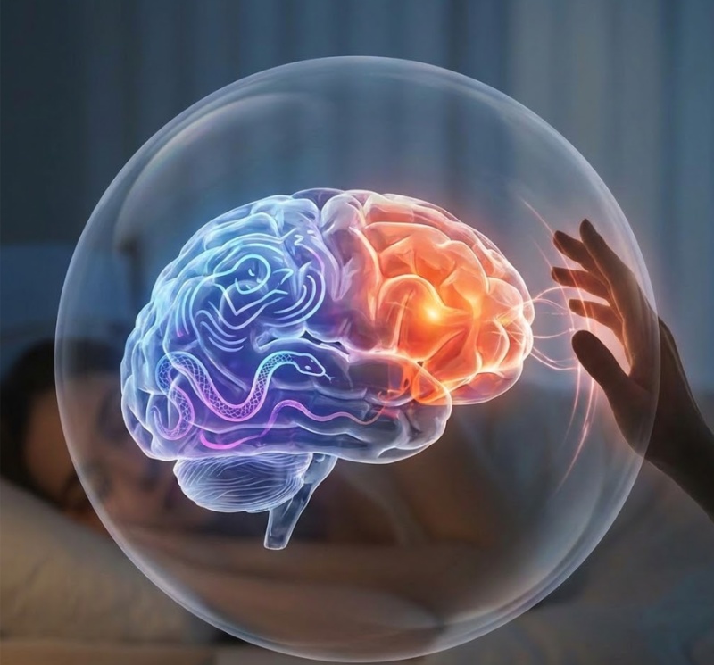 Mơ rắn cắn phản ánh căng thẳng và cảnh báo sức khỏe