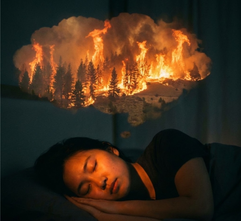 Mơ thấy cháy rừng báo hiệu cơ hội và rủi ro