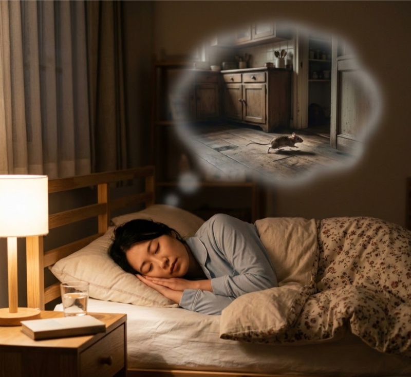 Mơ thấy chuột vào nhà báo hiệu tài lộc hoặc cảnh báo